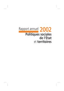 Politiques sociales de l Etat et territoires : rapport annuel 2002 de l IGAS