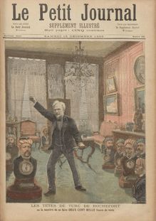 LE PETIT JOURNAL SUPPLEMENT ILLUSTRE  N° 160 du 16 décembre 1893