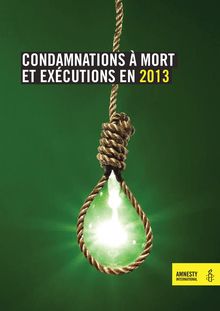 Peine de mort : rapport d'Amnesty International