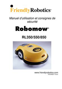 Mode d emploi Tondeuse Robomow  RL550