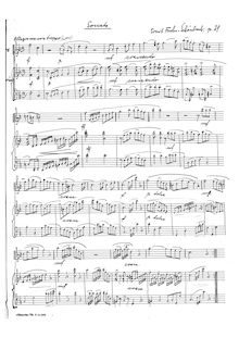 Partition complète, Sonate, Op.29, Fuchs-Schönbach, Ernst