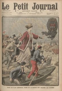 LE PETIT JOURNAL SUPPLEMENT ILLUSTRE  N° 1004 du 13 février 1910