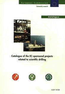 Catalogue of the EC-sponsored projects related to scientific drilling