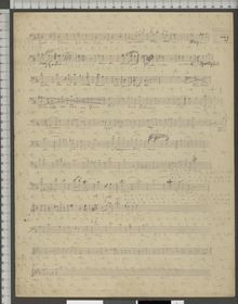 Partition sketches pour vocal parties, Thora paa Rimol, Composer, with German translation by Wilhelm Henzen (1850-1910)