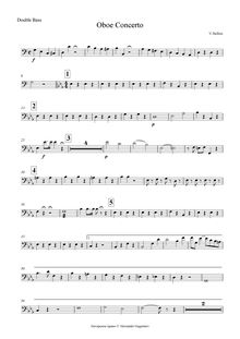Partition Basses, Concerto per hautbois, E♭, Bellini, Vincenzo