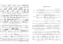 Partition complète et parties, Piano Trio No.3, B flat major
