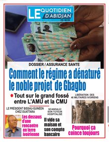 Le Quotidien d’Abidjan n°4219 - Du lundi 10 octobre 2022