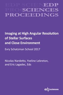 Imaging at High Angular Resolution of Stellar Surfaces and Close Environment