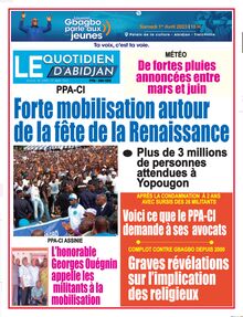 Le Quotidien d Abidjan n°4332 - Du lundi 27 mars 2023