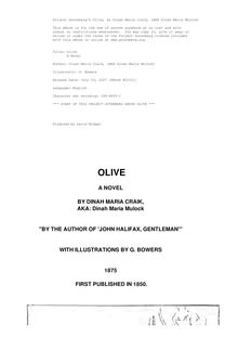 Olive - A Novel