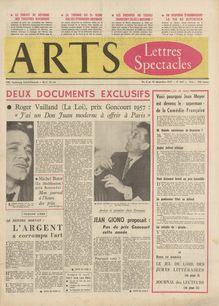 ARTS N° 647 du 04 décembre 1957