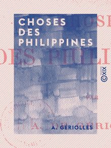 Choses des Philippines