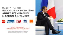 Bilan de la première année d Emmanuel Macron à l Élysée - BVA