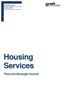 Thurrock Council - Housing Services Audit 2005