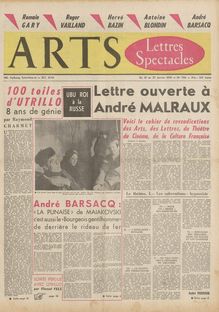 ARTS N° 706 du 21 janvier 1959