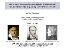 The Fundamental Theorem of Algebra made effective: an elementary real algebraic proof via Sturm chains