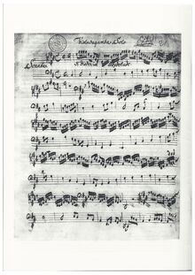 Partition complète, gambe Sonata, Sonata in D major for viola da gamba and basso continuo