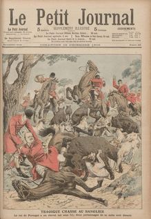 LE PETIT JOURNAL SUPPLEMENT ILLUSTRE  N° 840 du 23 décembre 1906