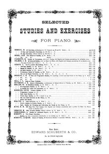 Partition complète, 100 Progressive Recreations, Czerny, Carl par Carl Czerny