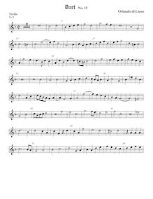 Partition viole de gambe aigue, Duodecim bicinia sine textu, 12 duets without text
