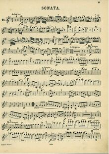 Partition de violon, violon Sonata, Violin Sonata No.27 par Wolfgang Amadeus Mozart