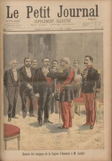 LE PETIT JOURNAL SUPPLEMENT ILLUSTRE  N° 433 du 05 mars 1899