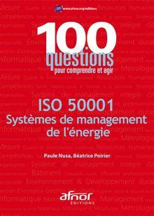 ISO 50001 Systèmes de management de l énergie