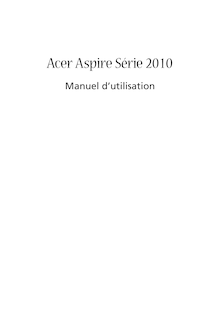 Notice Ordinateur portable Acer  Aspire 2010