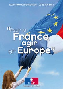 Tract UMP - Pour la France, agir en Europe