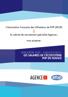 Baromètre Afup - salaires de l écosystème PHP en France - Décembre 2013