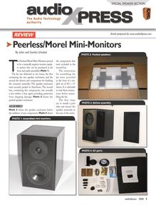 Peerless/Morel Mini-Monitors