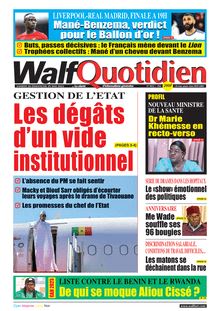 Walf Quotidien n°9051 - du 28 AU 29 mai 2022