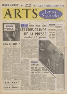 ARTS N° 719 du 22 avril 1959