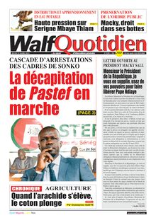 Walf Quotidien N°9299 - du jeudi 23 mars 2023