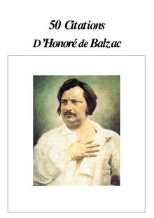 Citations de Balzac