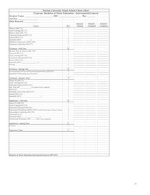 degree audit pages 2010 update
