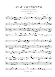 Partition Violetta 1 , partie, Estro poetico-armonico, Parafrasi sopra li primi (e secondi) venticinque salmi