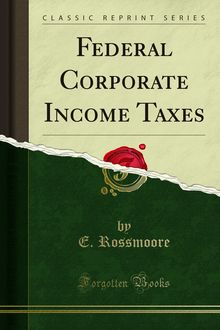 Federal Corporate Income Taxes