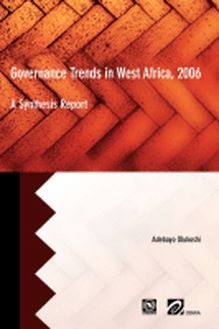 Governance Trends in West Africa 2006: A Synthesis Report