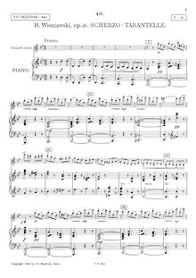 Partition de piano, violon avec 2nd violon, et exercises, School of Interpretation pour pour violon