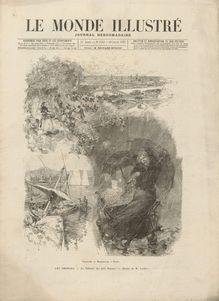 LE MONDE ILLUSTRE  N° 1763 du 10 janvier 1891