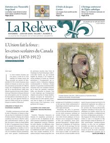 L&#39;Union fait la force : les crises scolaires du Canada français ...