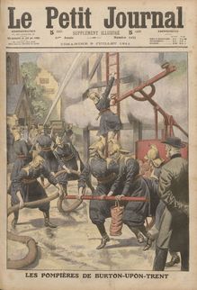 LE PETIT JOURNAL SUPPLEMENT ILLUSTRE  N° 1077 du 09 juillet 1911