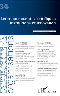 L entrepreneuriat scientifique : institutions et innovation