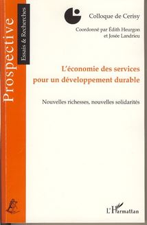 L économie des services pour un développement durable