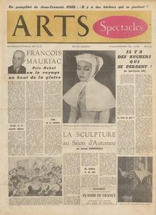 ARTS N° 385 du 14 novembre 1952