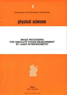 Image processing for absolute strain measurement by laser interferometry