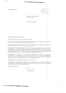 Trois lettres de Frédéric Sicard à Jean-Louis Bessis