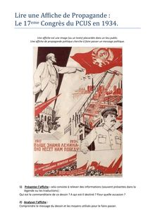 Affiche PC Staline-Lénine pr VH