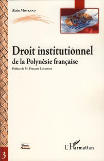 Droit institutionnel de la Polynésie française